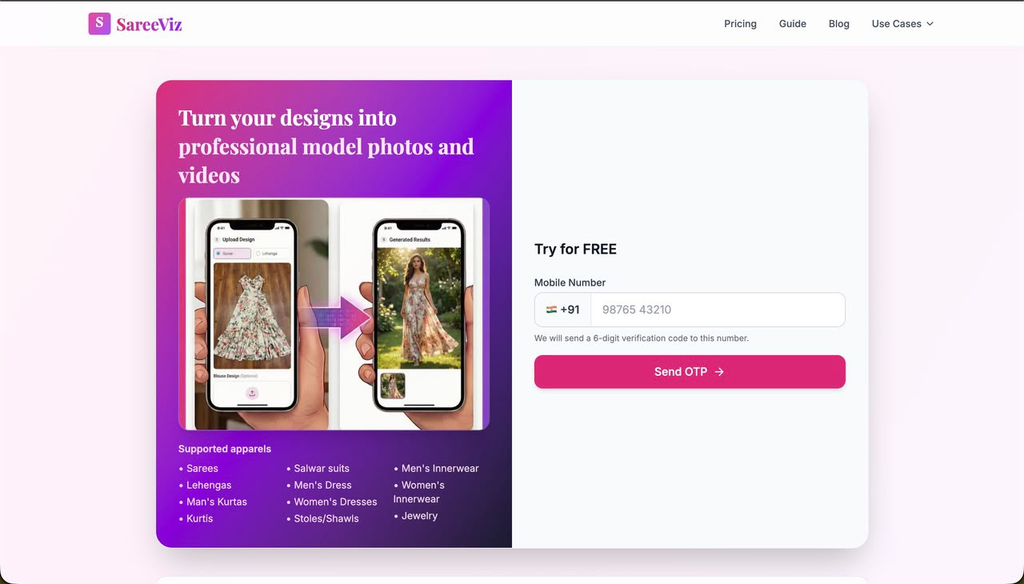 AI fashion photography platform